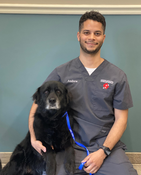 Andrew Thomas-Carcamo – Licensed Veterinary Technician, Inventory Manager